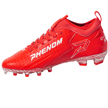 Phenom Elite Quantum Speed 2.0 Football Cleats - Red
