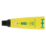 2025 DeMarini The Goods Shock Factor Neon Yellow BBCOR Baseball Bat: WBD2563010