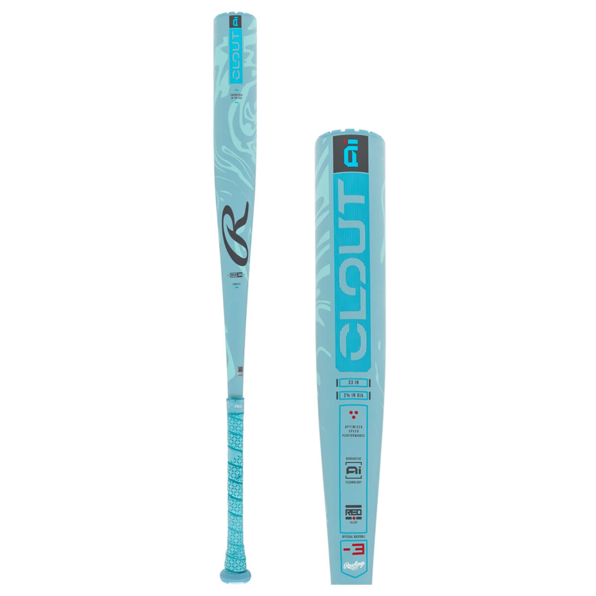 2025 Rawlings Clout AIloy BBCOR Baseball Bat - RBB5C