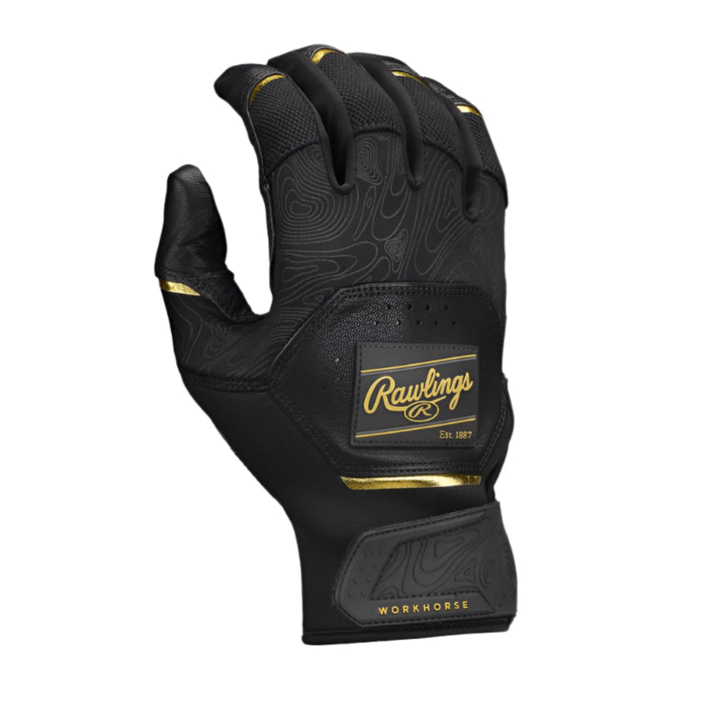 2025 Rawlings Workhorse Adult Baseball Batting Gloves - WH25BG