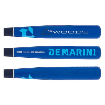 2026 DeMarini The Woods Blue BBCOR Composite Baseball Bat - (WBD2649010)