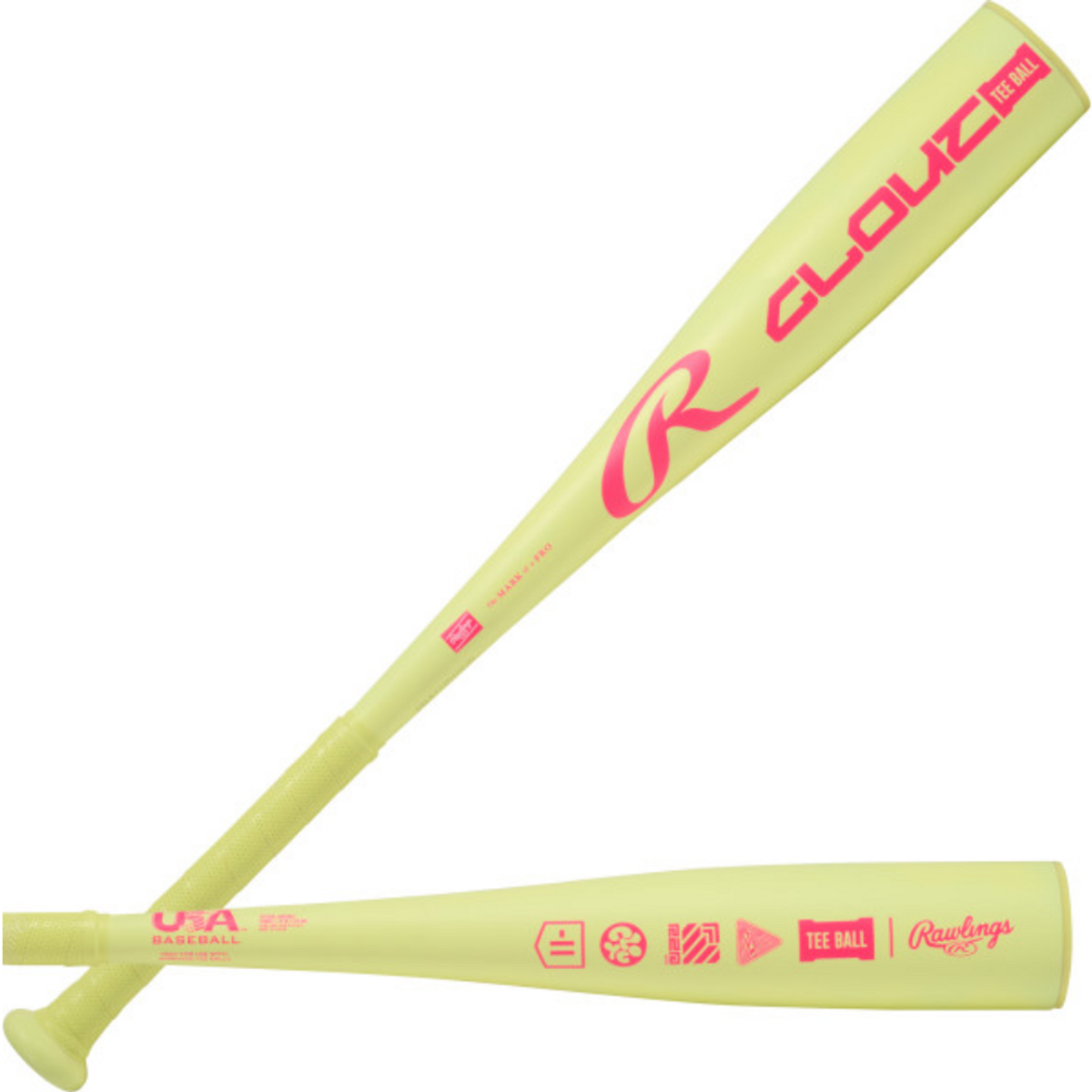 2026 Rawlings CLOUT Tee Ball Baseball Bat - RTB6C11