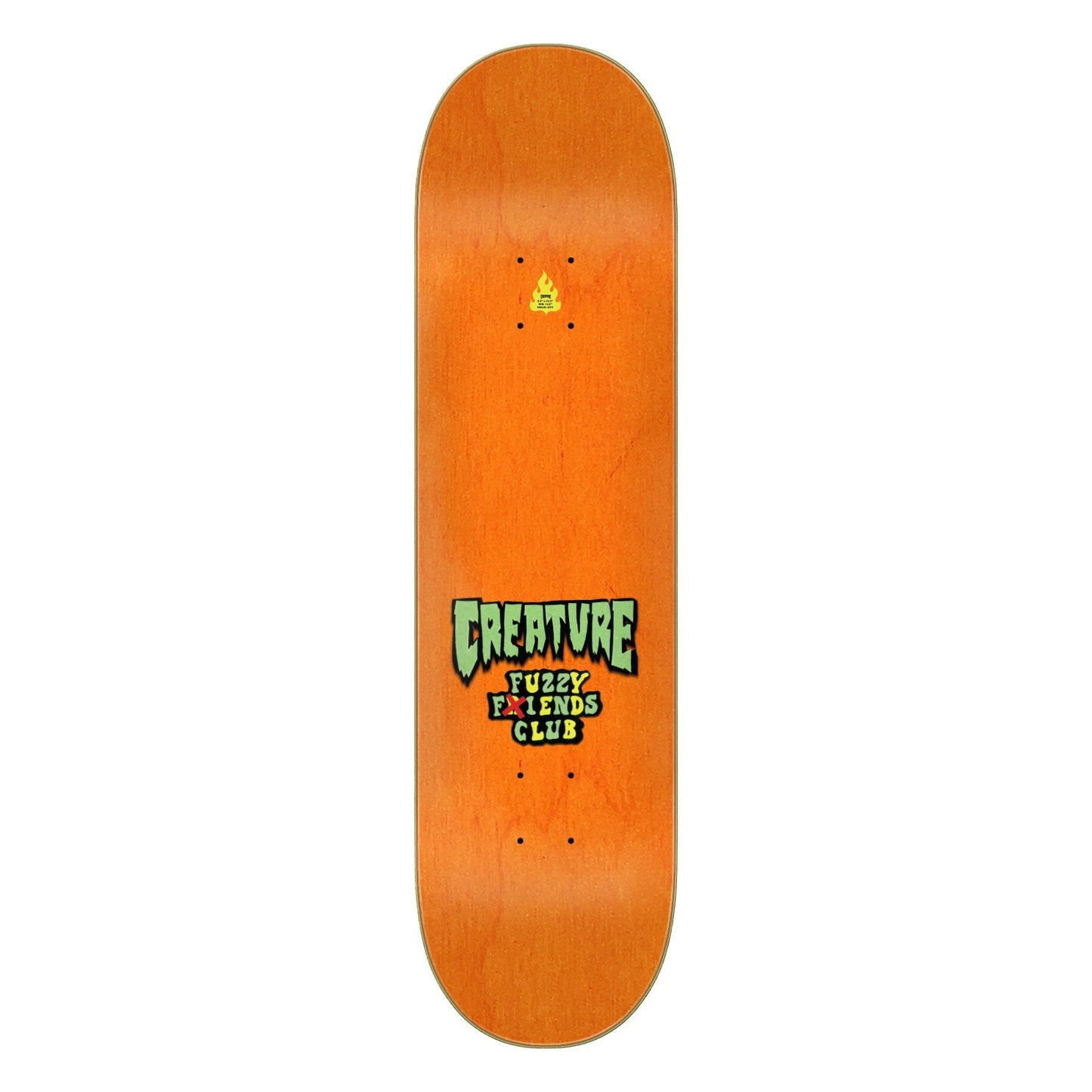 Creature Skateboard Deck Gravette Fuzzy Creature Fiends 8.3" x 32.2"
