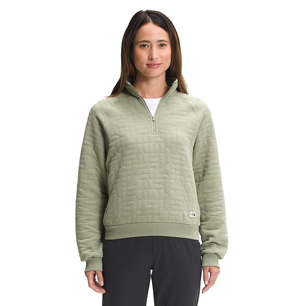 The North Face Women's Longs Peak Quilted 1/4 Zip Jacket