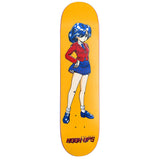 Hook Ups Skateboard Deck 30 Year Anniversary OG School Girl 7.5" x 31"