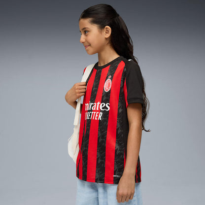 Puma AC Milan '25/'26 Home Replica Big Kids' Soccer Jersey