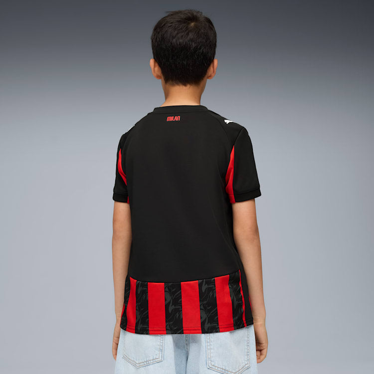 Puma AC Milan '25/'26 Home Replica Big Kids' Soccer Jersey