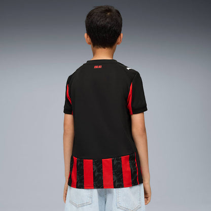 Puma AC Milan '25/'26 Home Replica Big Kids' Soccer Jersey