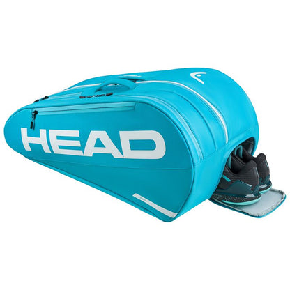 Head Tour L Tennis Racquets Bag 9 Pack Blue