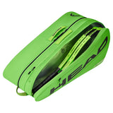Head Tour L Tennis Racquets Bag 9 Pack Sharp Green
