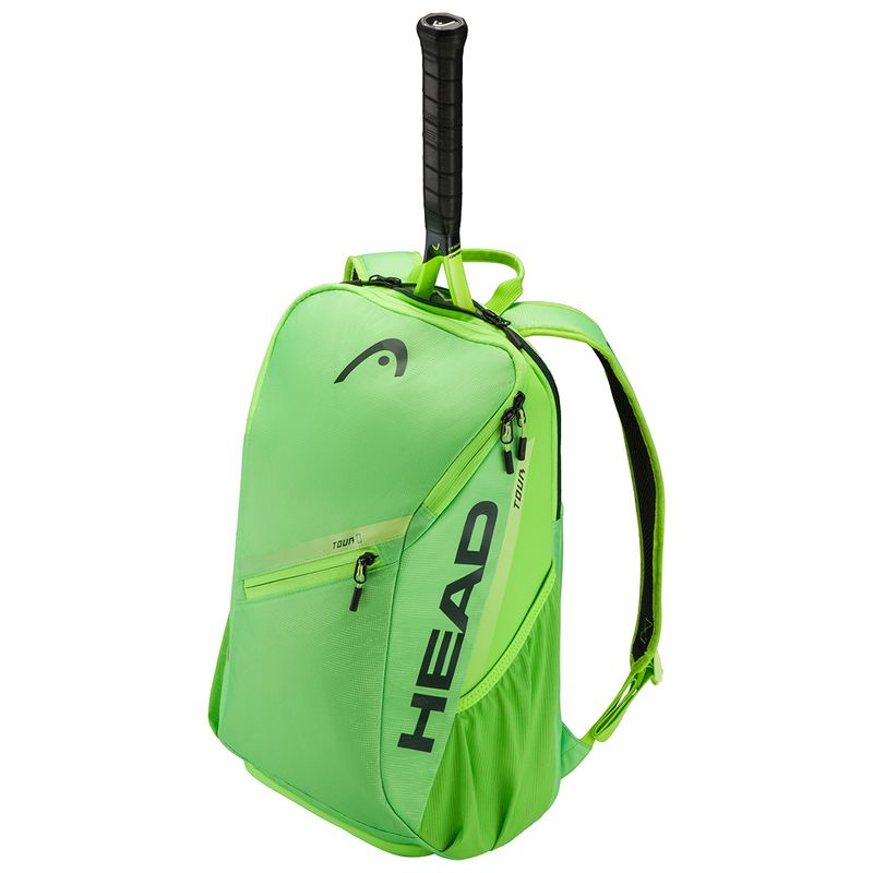 Head Tour Tennis Backpack 25L Bag Sharp Green