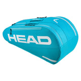 Head Tour M Tennis Racquets Bag 6 Pack Blue