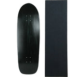 Moose Old School Deck 10" x 33" Stained Black with Griptape