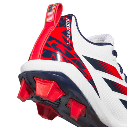 adidas Youth Adizero Impact Molded Rubber 2.0 USA Baseball Cleat