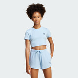 Kids' adidas Ribbed Crop Tee Kids