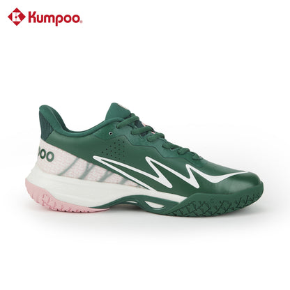 Kumpoo Badminton Shoe- KH-G828 25th(Green/Pink)