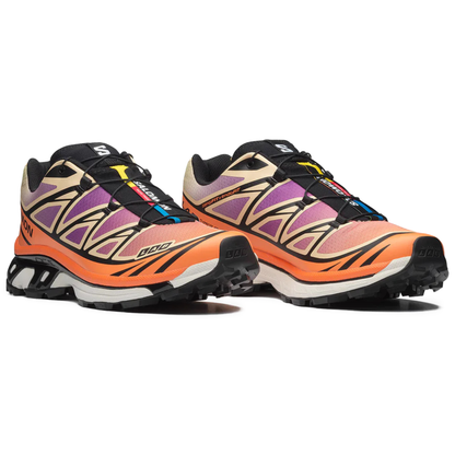 Salomon Men's XT-6 Black/Almond Cream/Dragon
