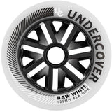 Undercover Raw White 125mm/85A Wheels (Pack of 6)