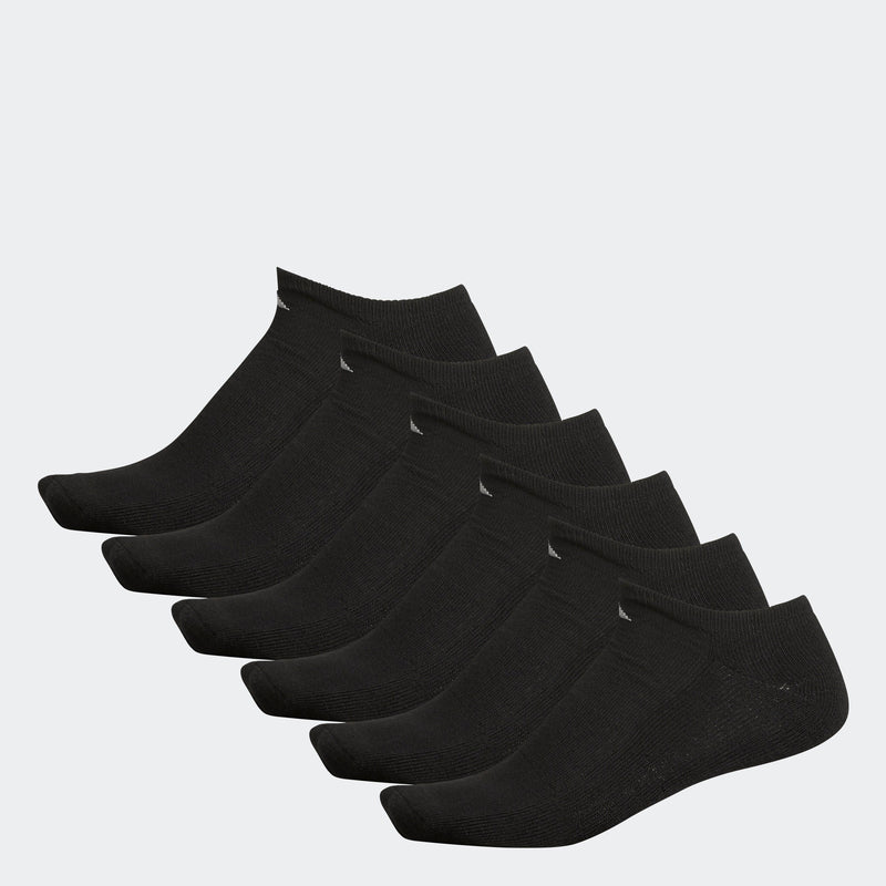 Athletic Cushioned No-Show Socks 6 Pairs XL