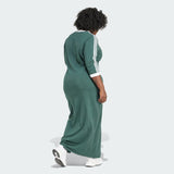 Women's adidas Adicolor Classics 3-Stripes V-Neck Maxi Dress (Plus Size)