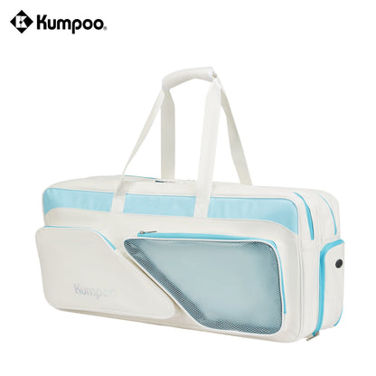 Kumpoo Badminton Bag- KB-561 [9 PK] (White/Blue)