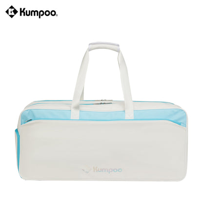 Kumpoo Badminton Bag- KB-561 [9 PK] (White/Blue)