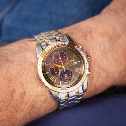Seiko SSC312P-9 Le Grand Sport Solar Diamond Set