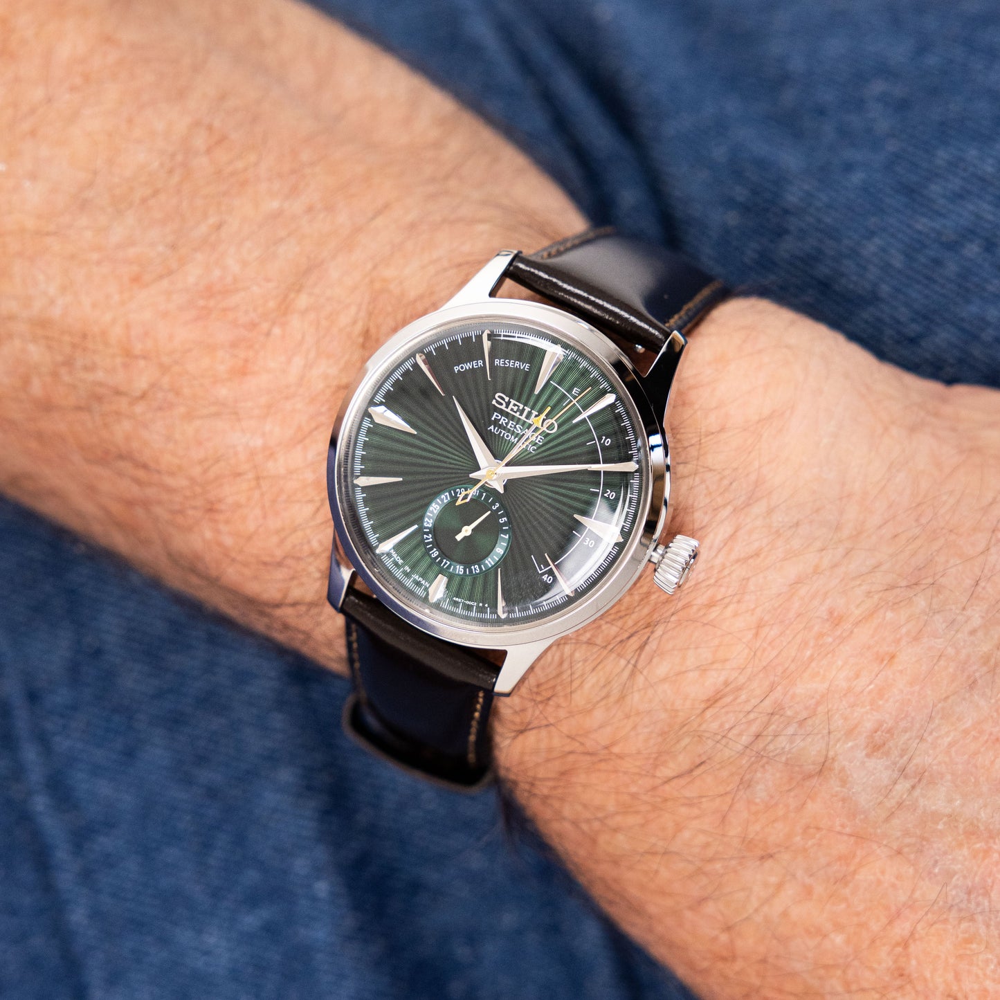 Seiko Presage SSA459J Cocktail Time 'Midnight Mockingbird'