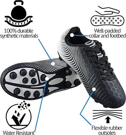 Vizari Kid's Stealth Firm Ground Soccer Cleats