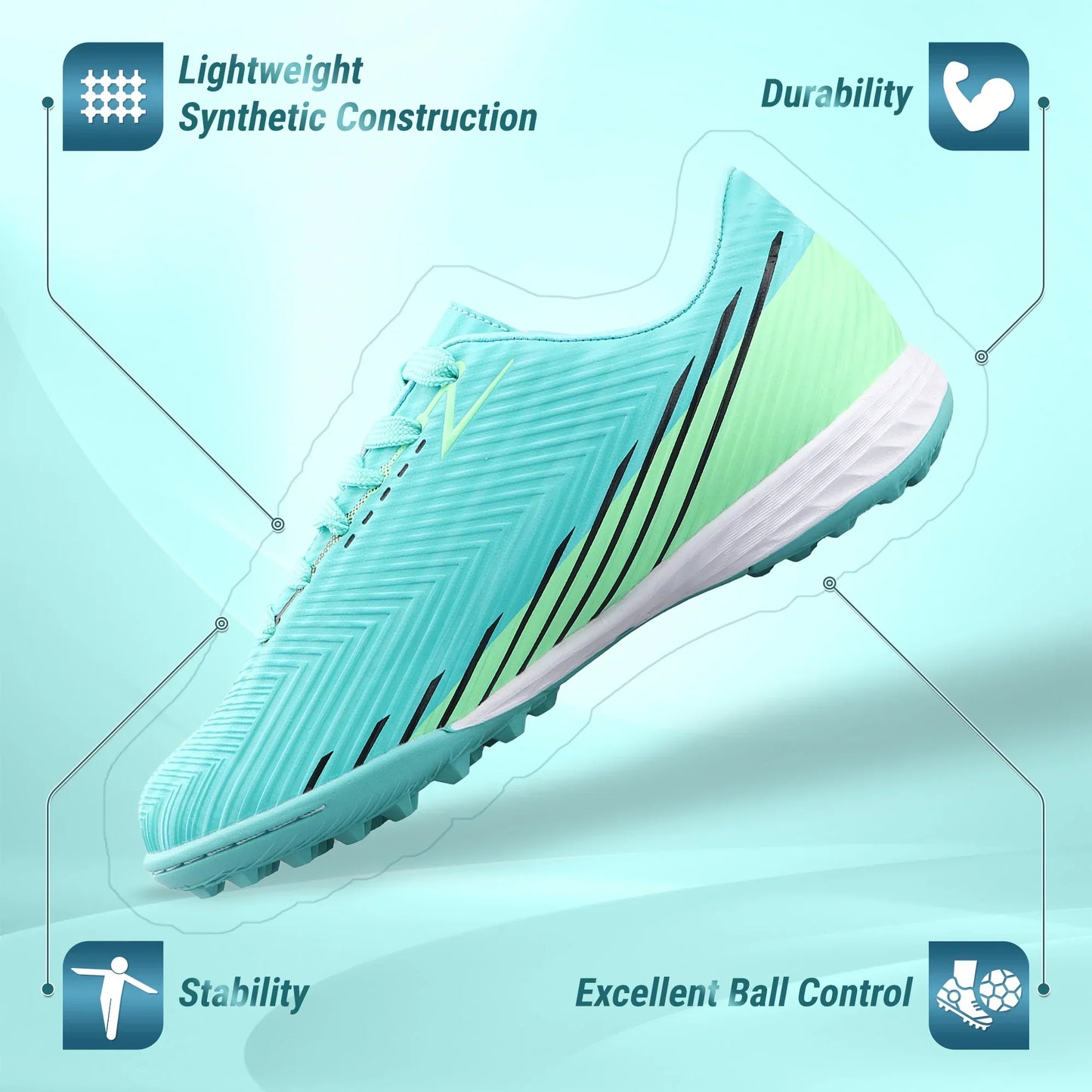 Vizari Youth Tesoro Turf Soccer Shoes