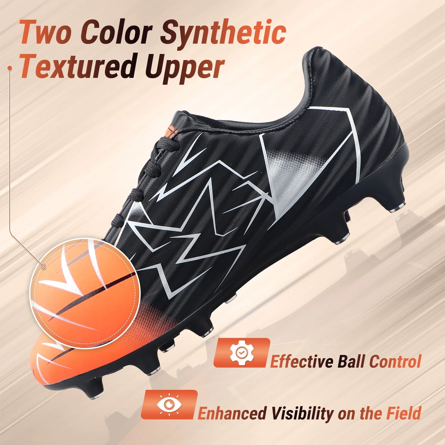 Vizari Junior Lucia Firm Ground Soccer Cleats