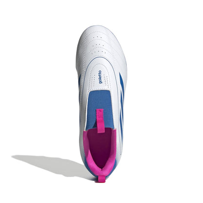 adidas Youth Goletto IX Firm/Multi-Ground Laceless Soccer Cleats