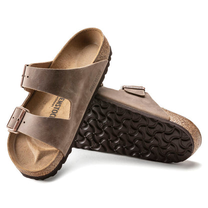 Unisex Arizona Oiled Leather Tobacco Medium/Narrow