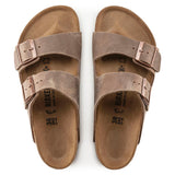 Unisex Arizona Oiled Leather Tobacco Medium/Narrow