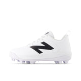 New Balance Boys' 4040v8 Rubber-Molded Baseball Cleats