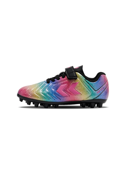 hummel Youth Top Star Mid Ground Velcro 2.0 Cleats