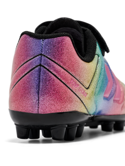 hummel Youth Top Star Mid Ground Velcro 2.0 Cleats