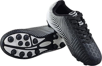 Vizari Youth Stealth Firm Ground Soccer Cleats