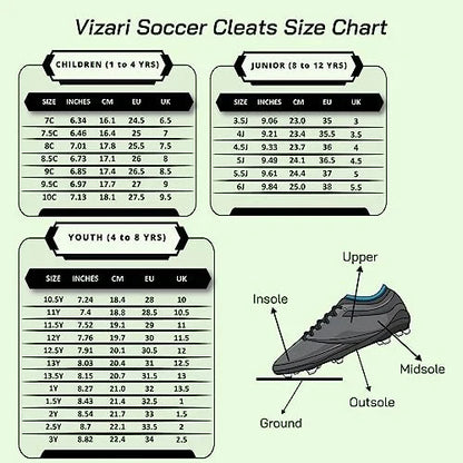 Vizari Youth Liga Turf Soccer Cleats