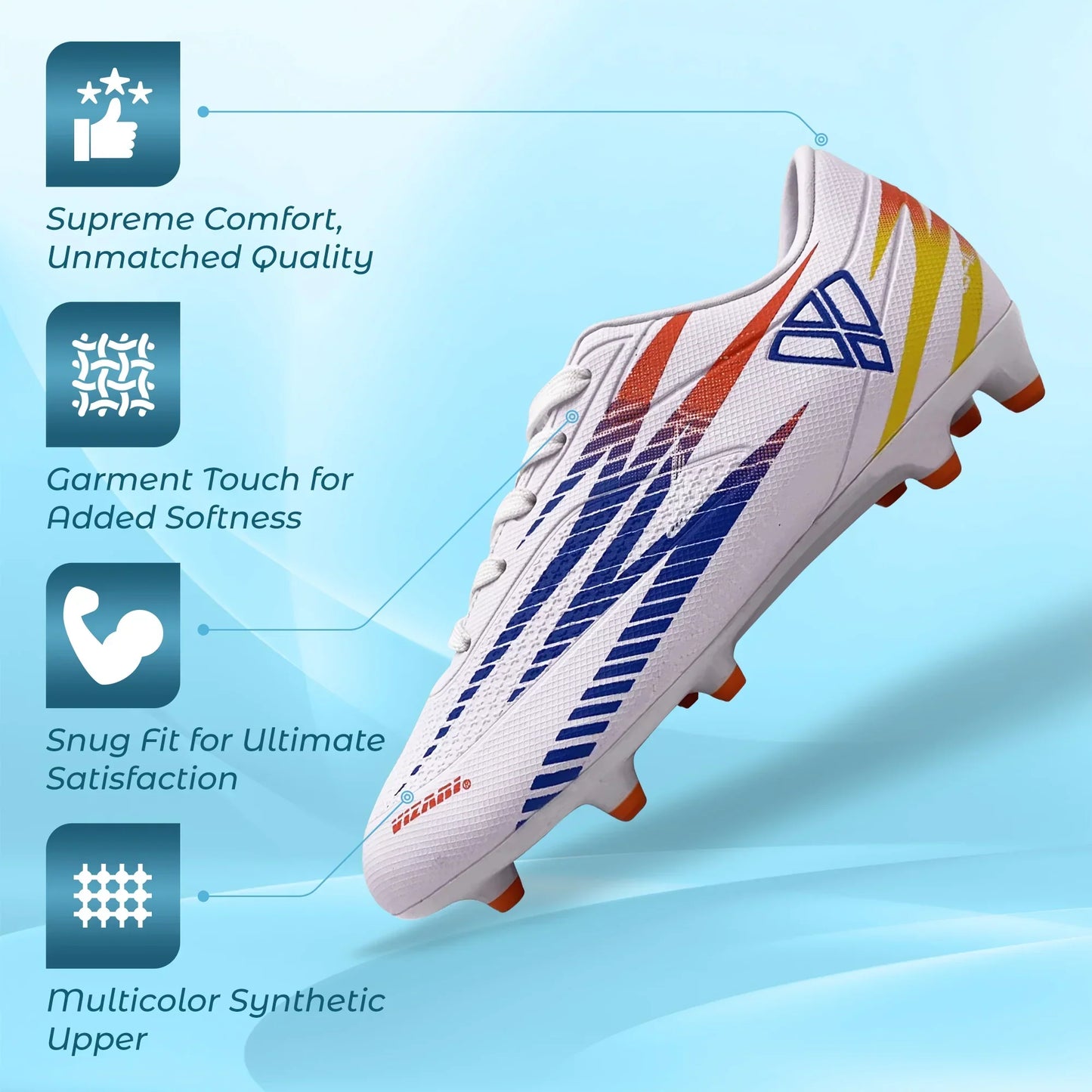 Vizari Bodega Junior Firm Ground Soccer Cleats