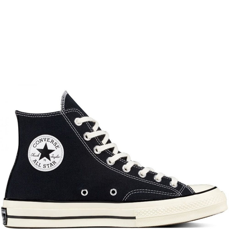 Converse Chuck 70 High in Black/Egret/White