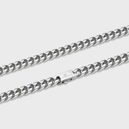 Cuban Link Chain (Silver) - 5mm
