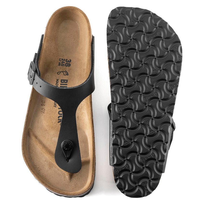 Unisex Gizeh Birko-Flor Black Regular/Wide