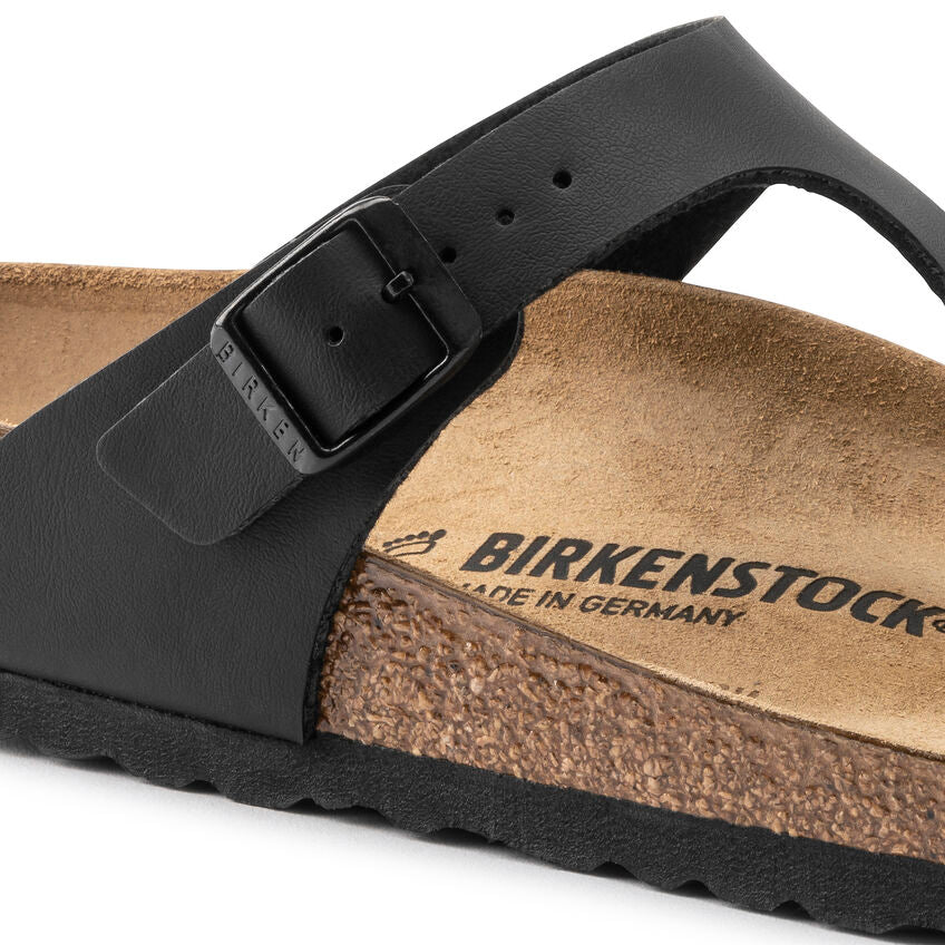 Unisex Gizeh Birko-Flor Black Regular/Wide