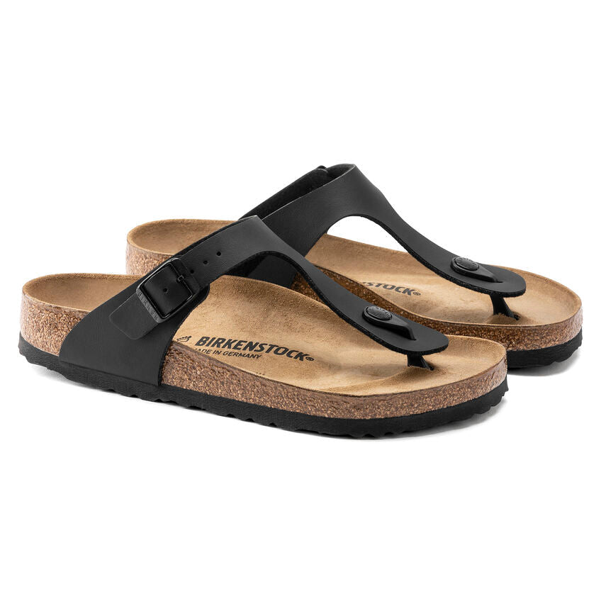 Unisex Gizeh Birko-Flor Black Regular/Wide