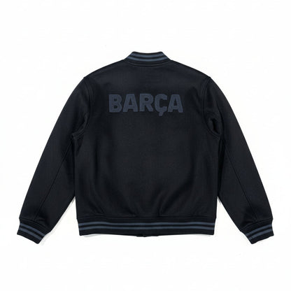 Sport Design Sweden FC Barcelona Men's Varsity Wool Jacket