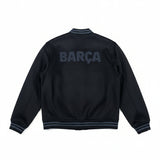 Sport Design Sweden FC Barcelona Men's Varsity Wool Jacket