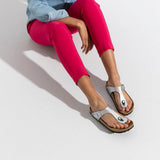 Women's Gizeh Birko-Flor Silver Medium/Narrow