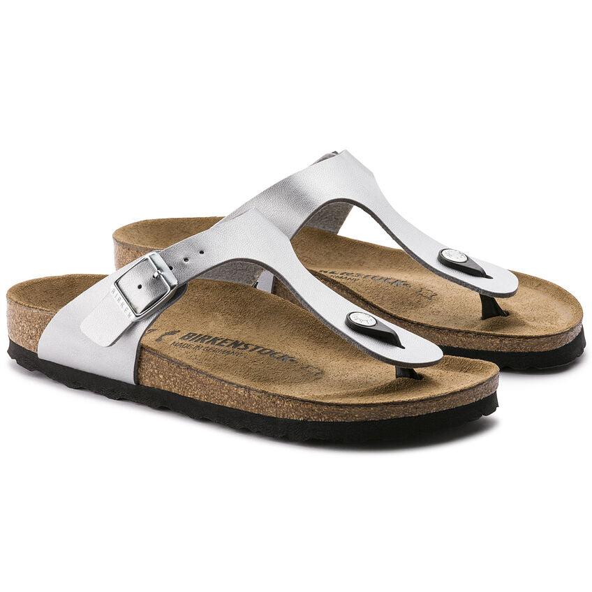 Women's Gizeh Birko-Flor Silver Regular/Wide