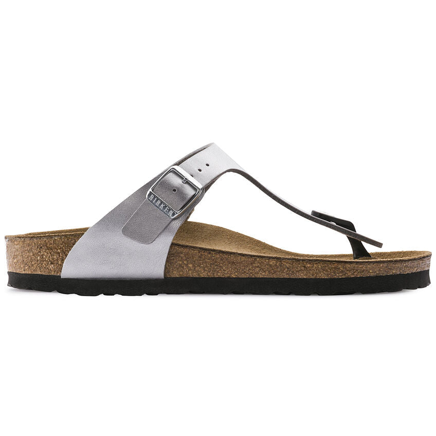Women's Gizeh Birko-Flor Silver Medium/Narrow